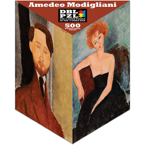 Modigliani Double-Sided 500-piece Puzzle - Barnes Shop