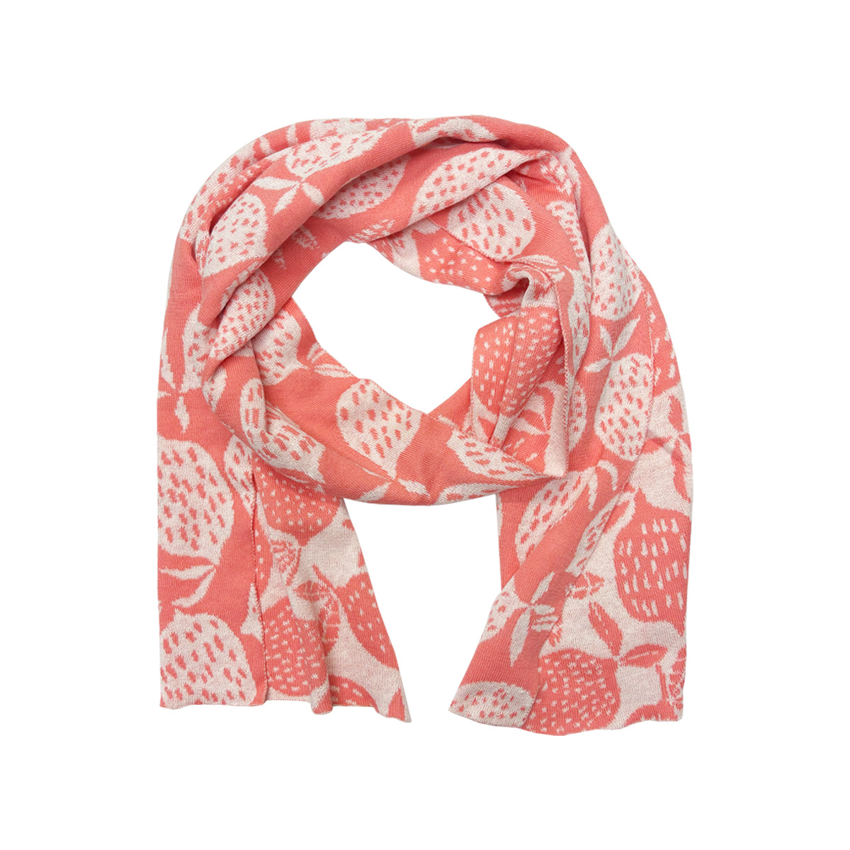 McKernan citrus scarf, pink