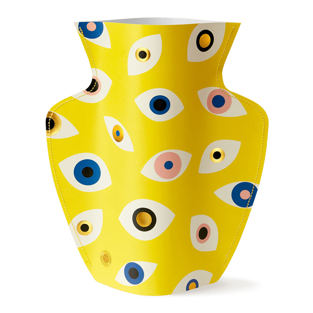 Octaevo Nazar Yellow paper vase