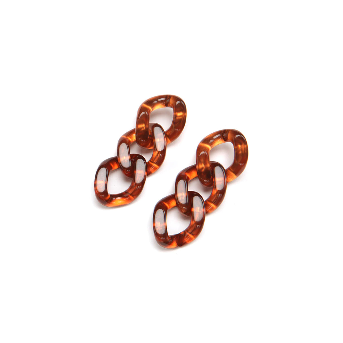 PONO Colette Plume link earrings