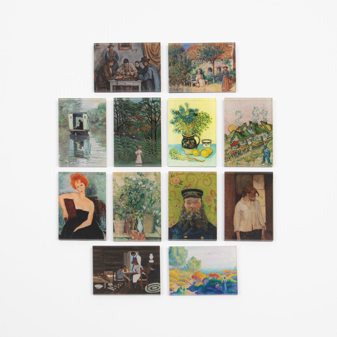 Barnes artwork magnet