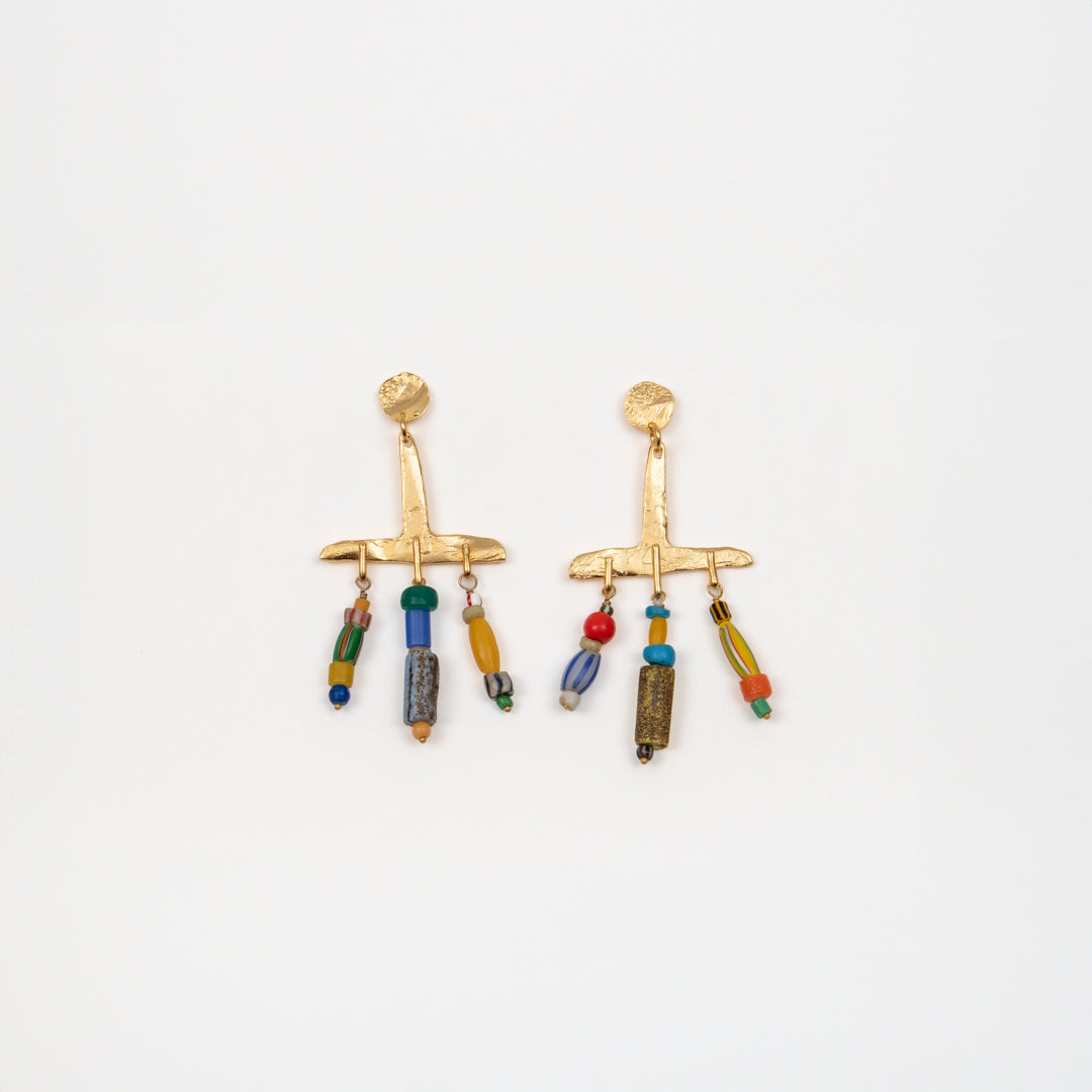 Lingua Nigra &quot;Caravan of Dreams&quot; earrings