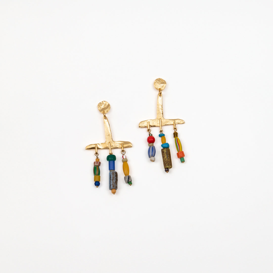 Lingua Nigra &quot;Caravan of Dreams&quot; earrings