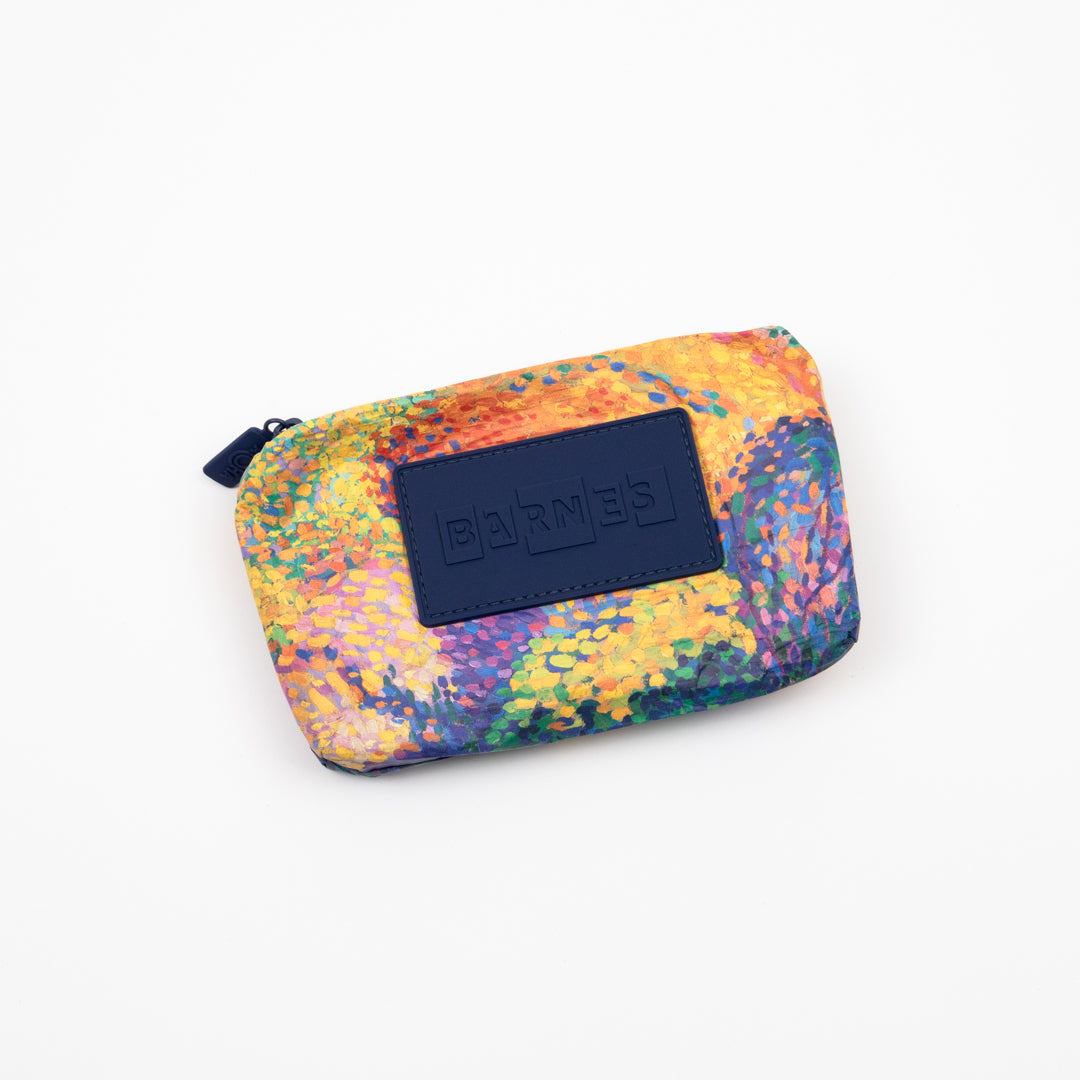 Cross Seascape zipped pouch