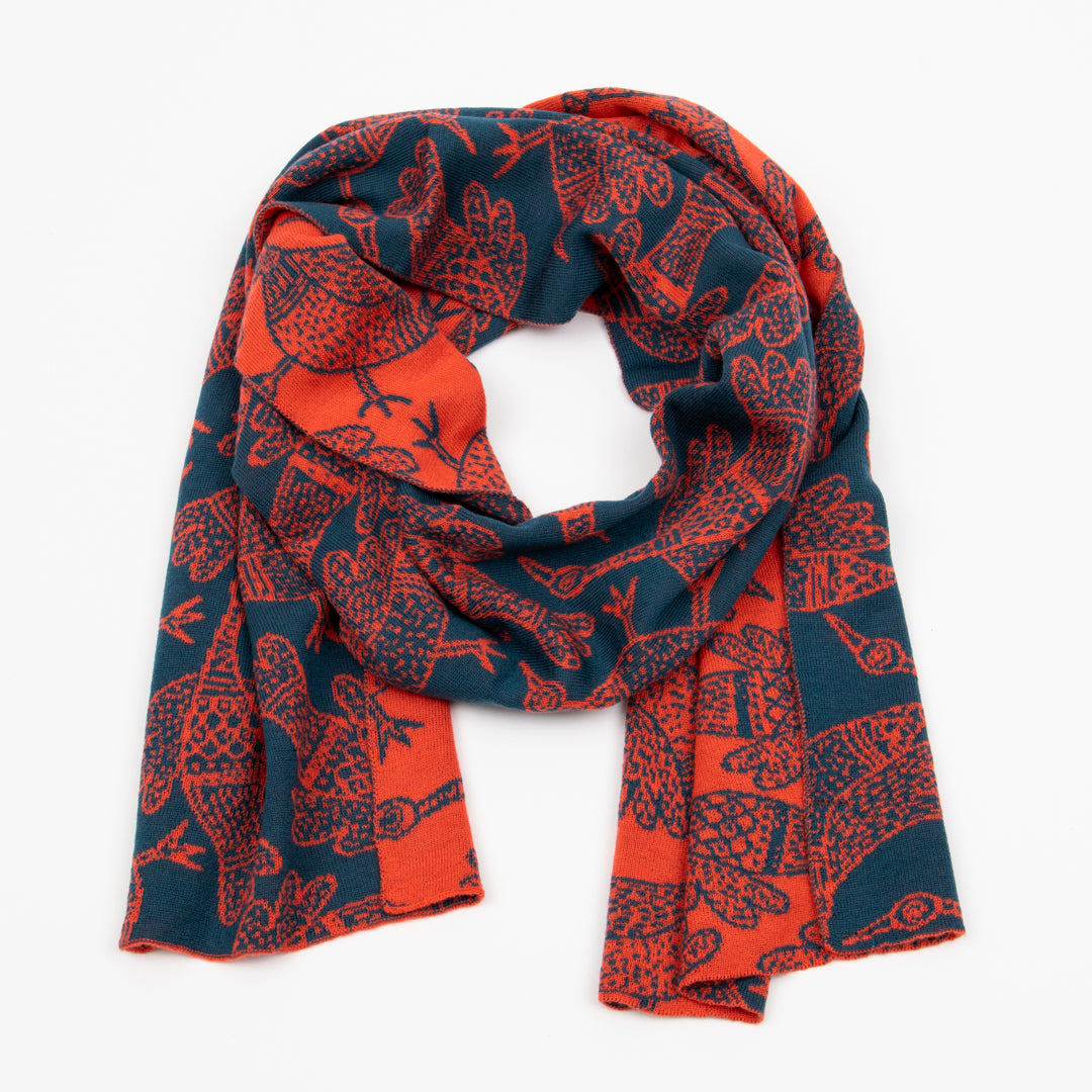 McKernan x Barnes Birds scarf