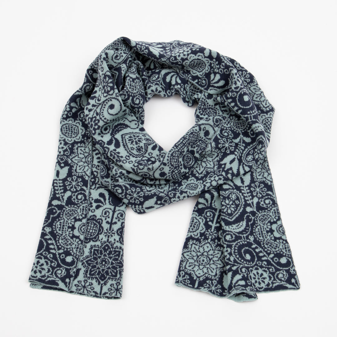 McKernan x Fraktur Birds scarf