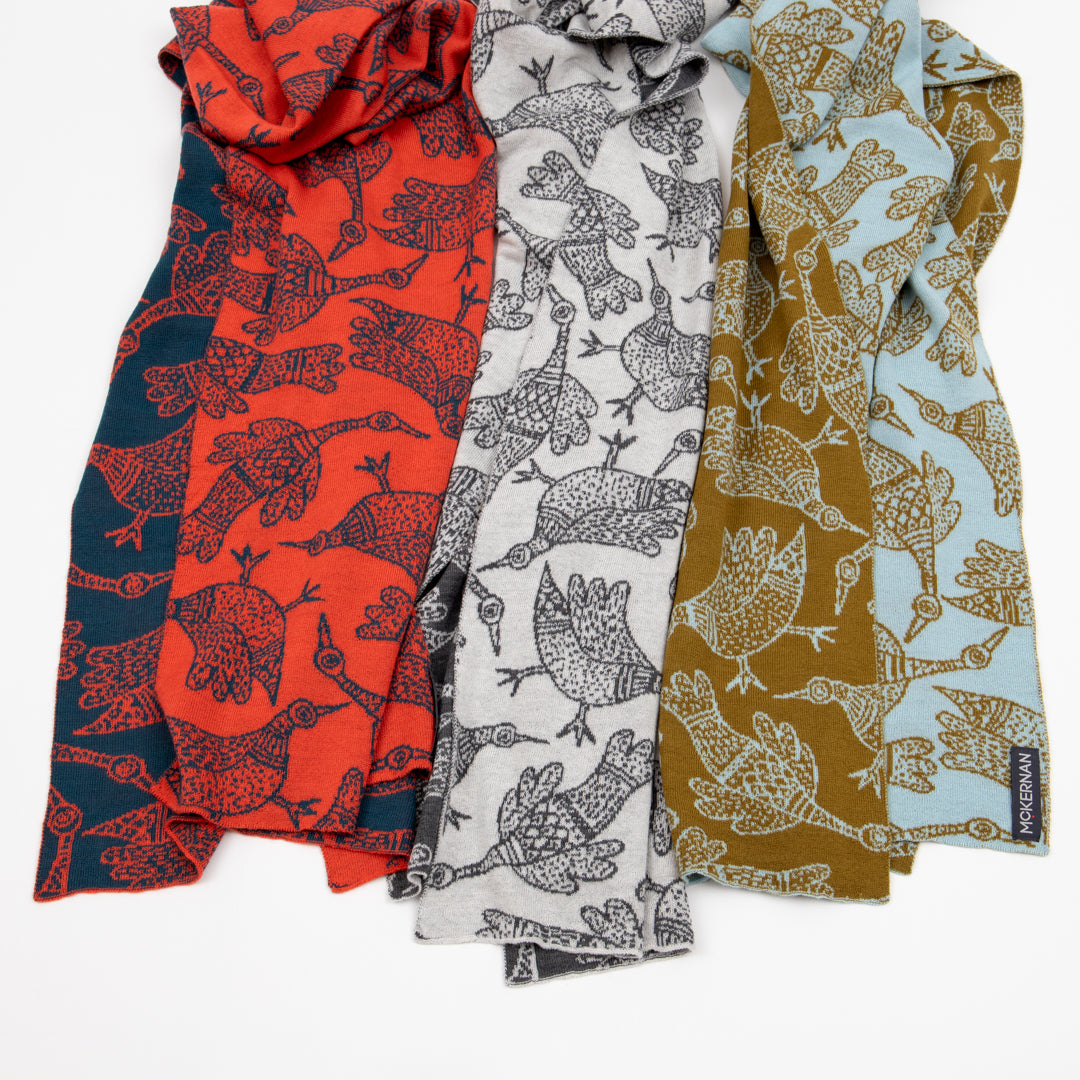 McKernan x Barnes Birds scarf