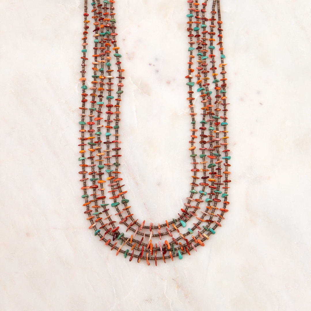 Santo Domingo Pueblo heishi necklace