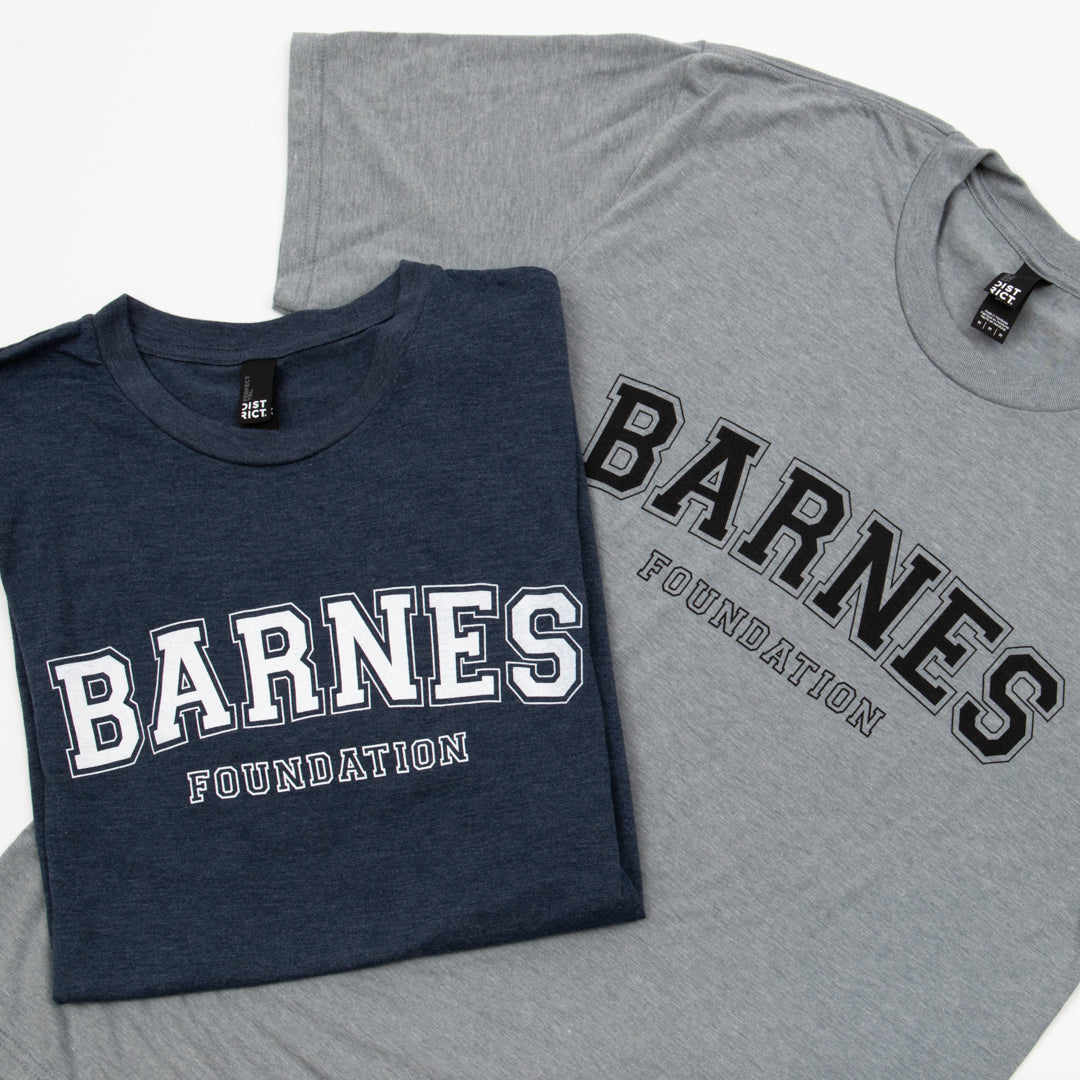 Barnes Foundation varsity t-shirt