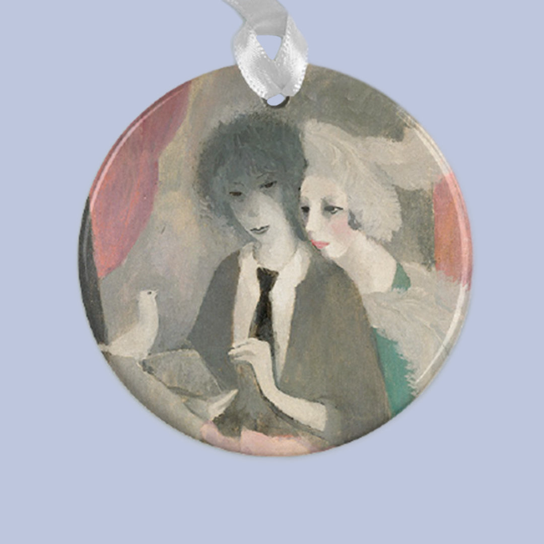 Marie Laurencin ornament: &quot;Women with Dove&quot;