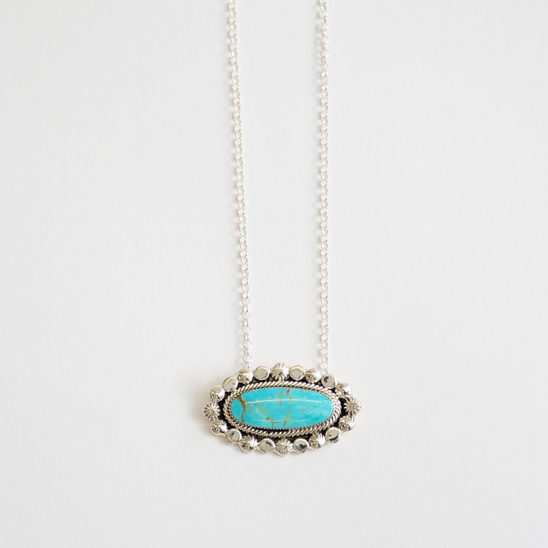 Sleeping Beauty turquoise necklace