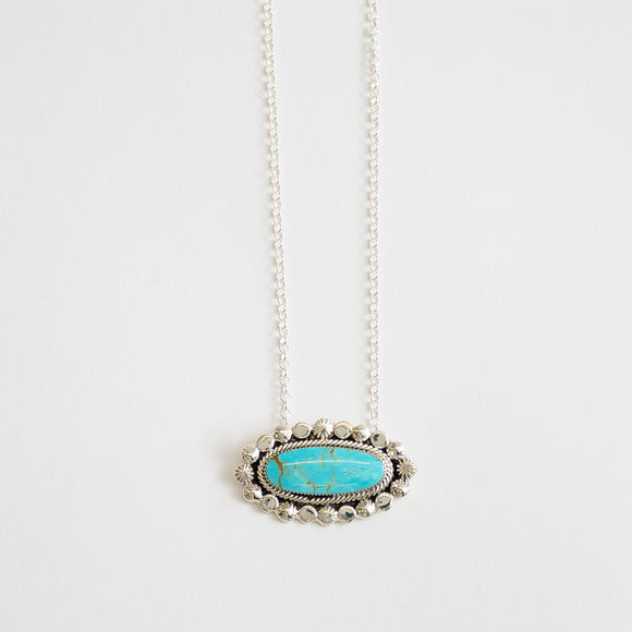 Sleeping Beauty turquoise necklace