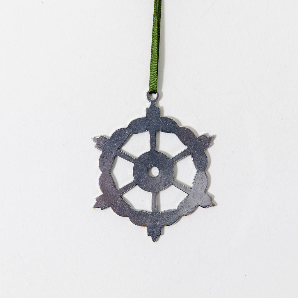 Pewter metalwork ornament