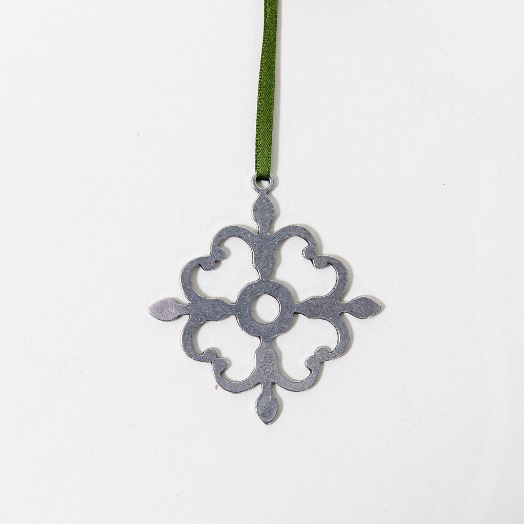 Pewter metalwork ornament