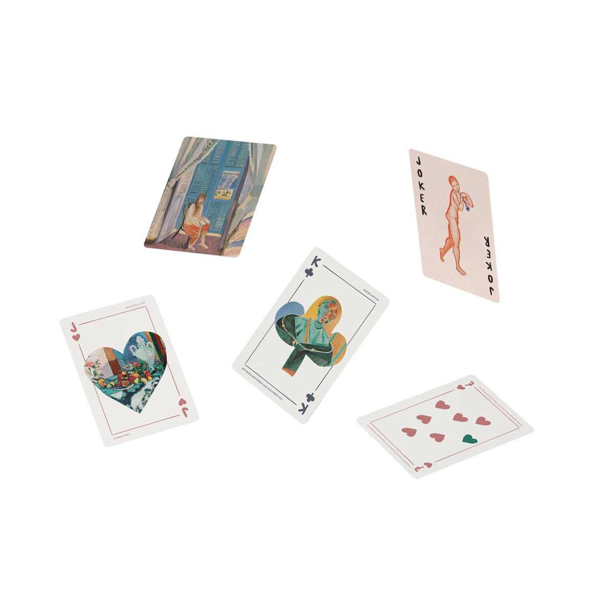 Henri Matisse in the Barnes playing cards