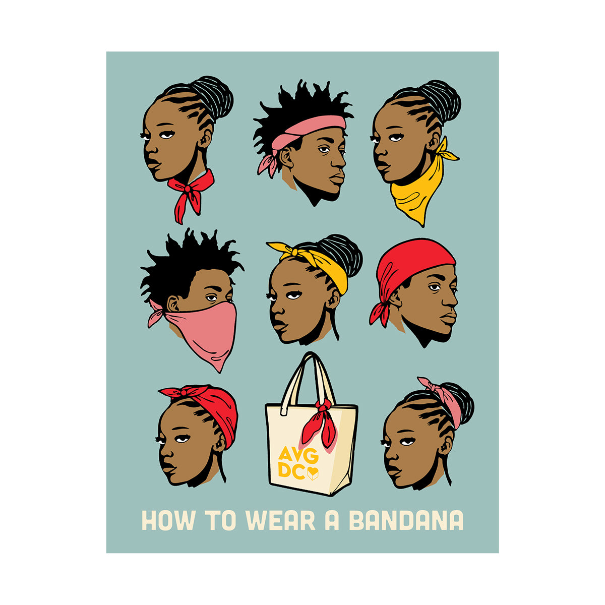 AVG &quot;Lips&quot; bandana