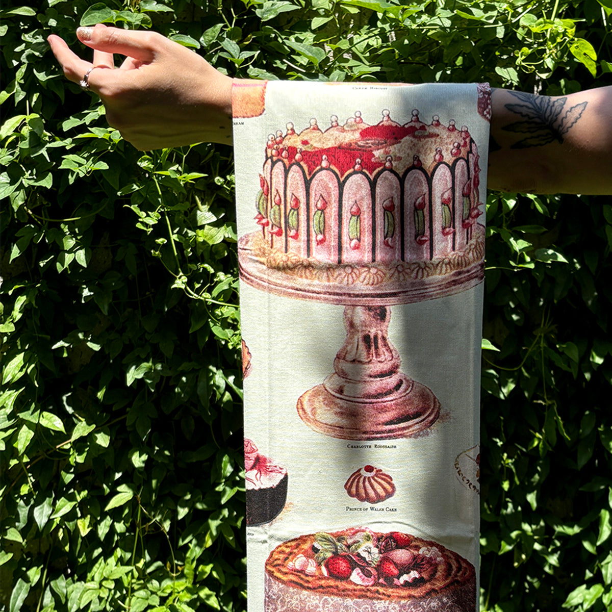 La Patisserie cotton tea towel