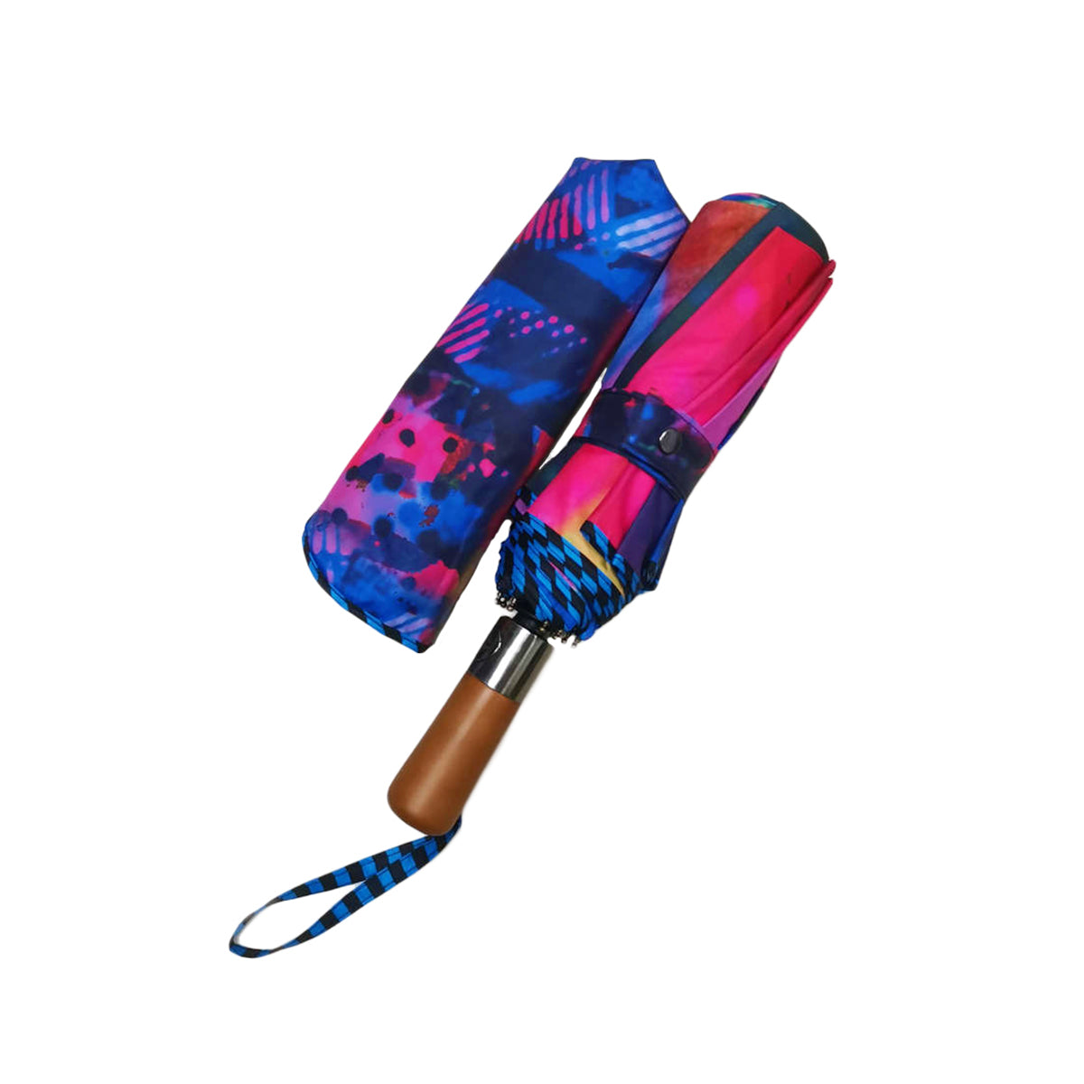 Cerise luxe eco-friendly umbrella