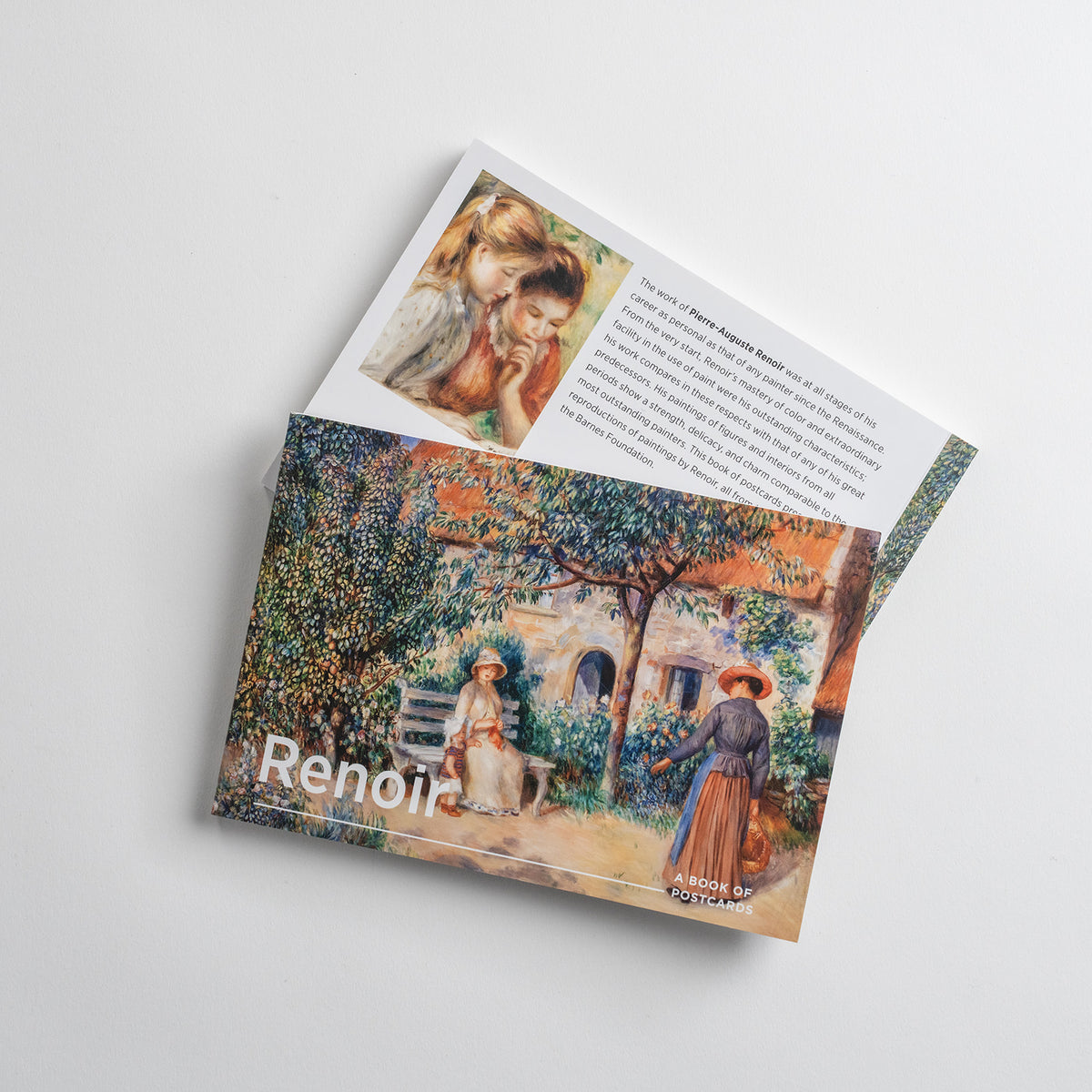 Pierre-Auguste Renoir book of postcards