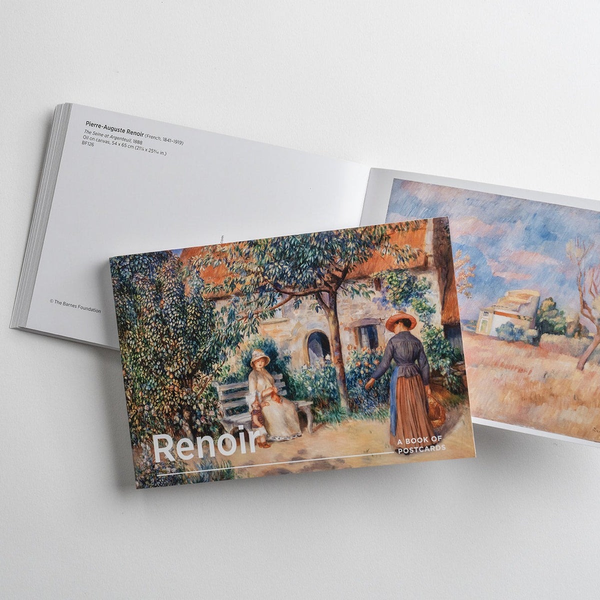 Pierre-Auguste Renoir book of postcards