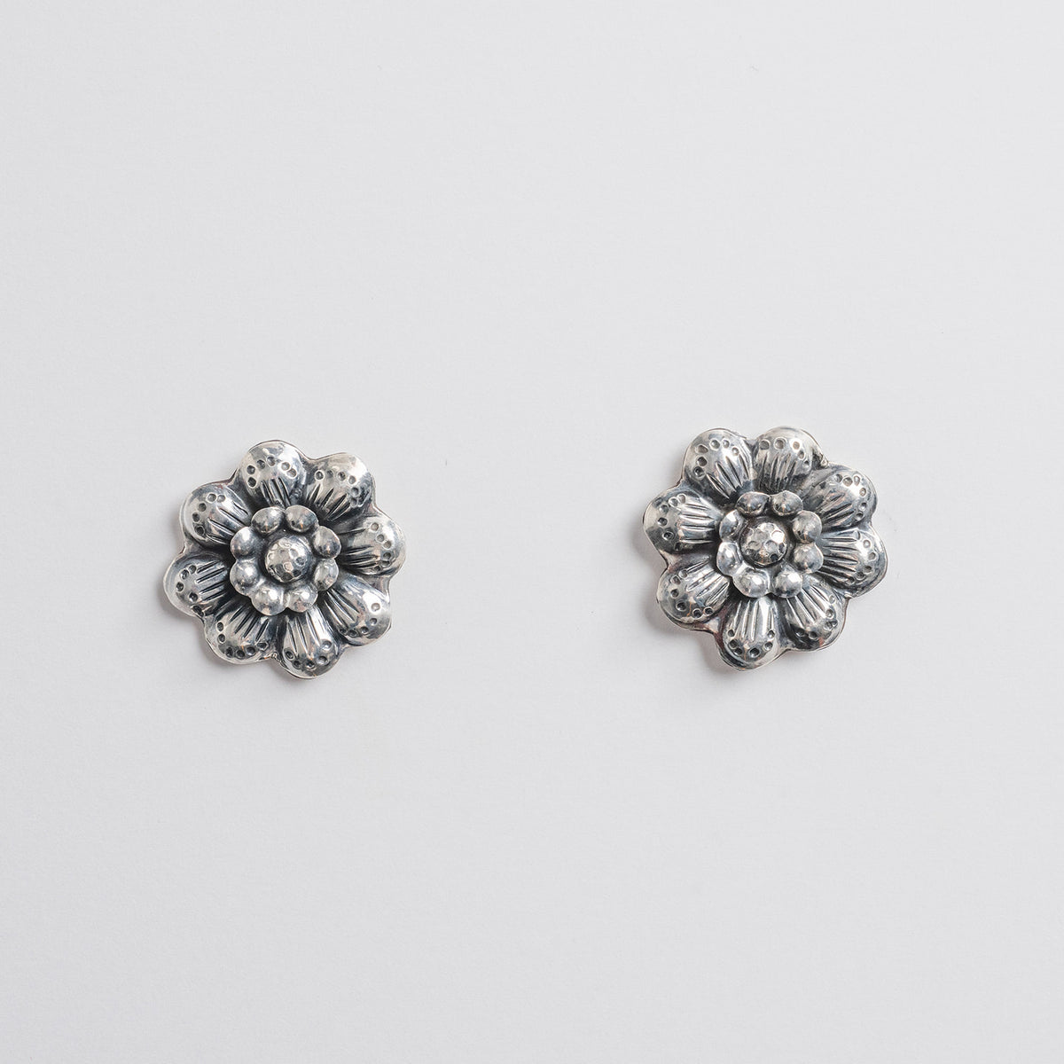 Federico Jimenez flower post earrings