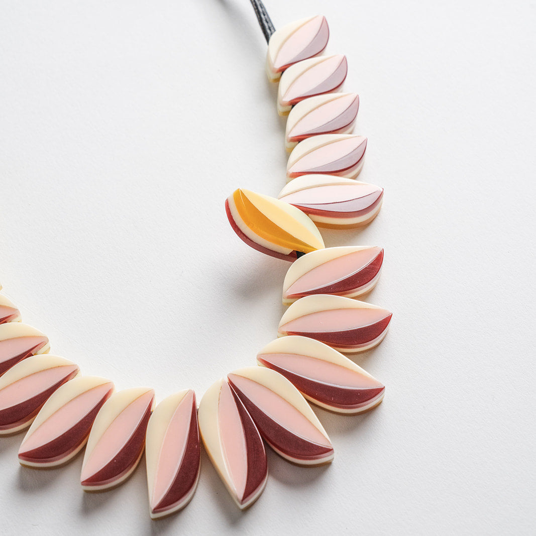 "Le Bouquet" reversible collar necklace