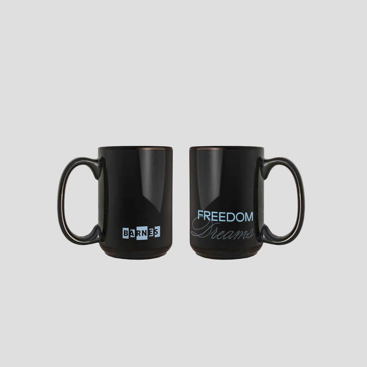 "Freedom Dreams" logo mug