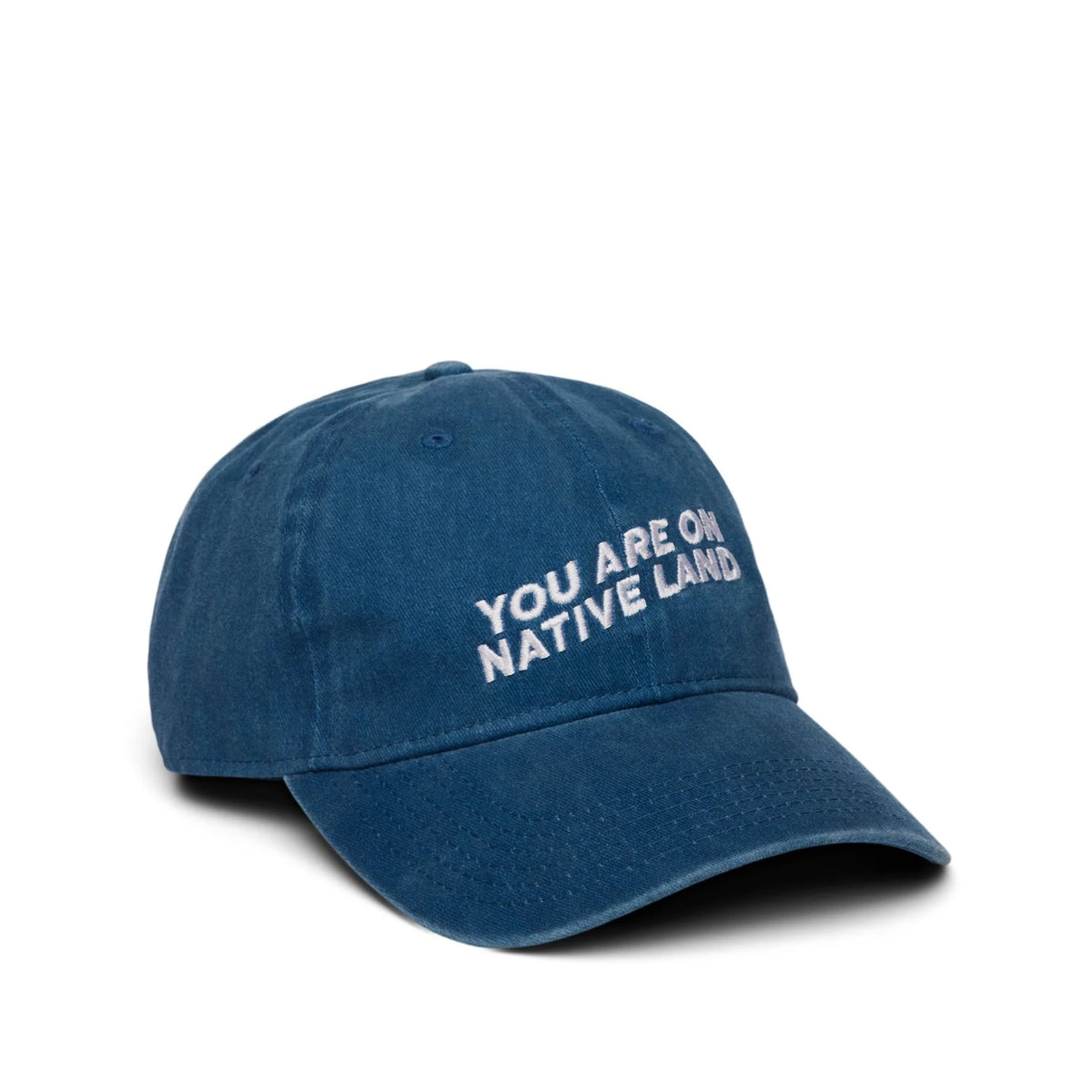 "You are on Native Land" organic cap