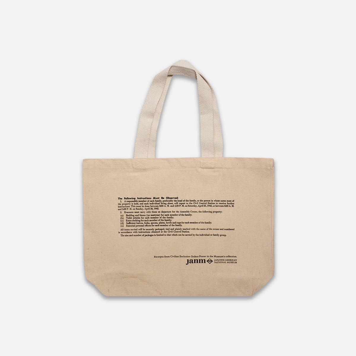 Only What You Can Carry tote bag