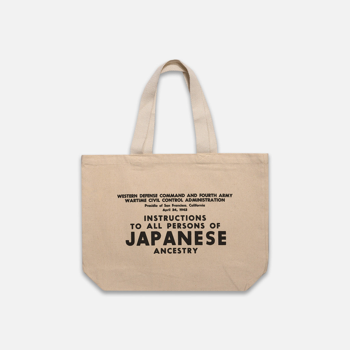 Only What You Can Carry tote bag