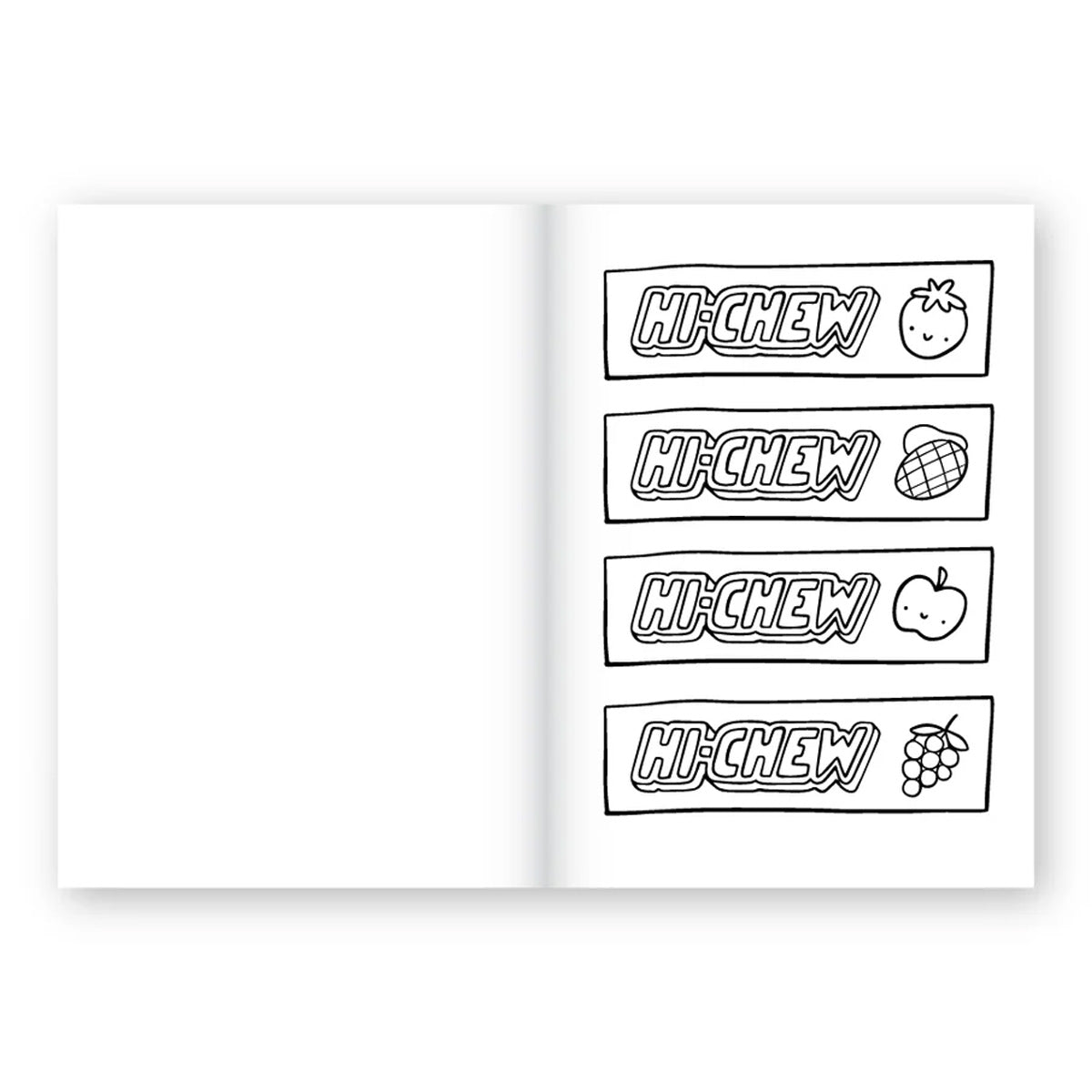 Maison Chanamon Asian Pantry coloring book