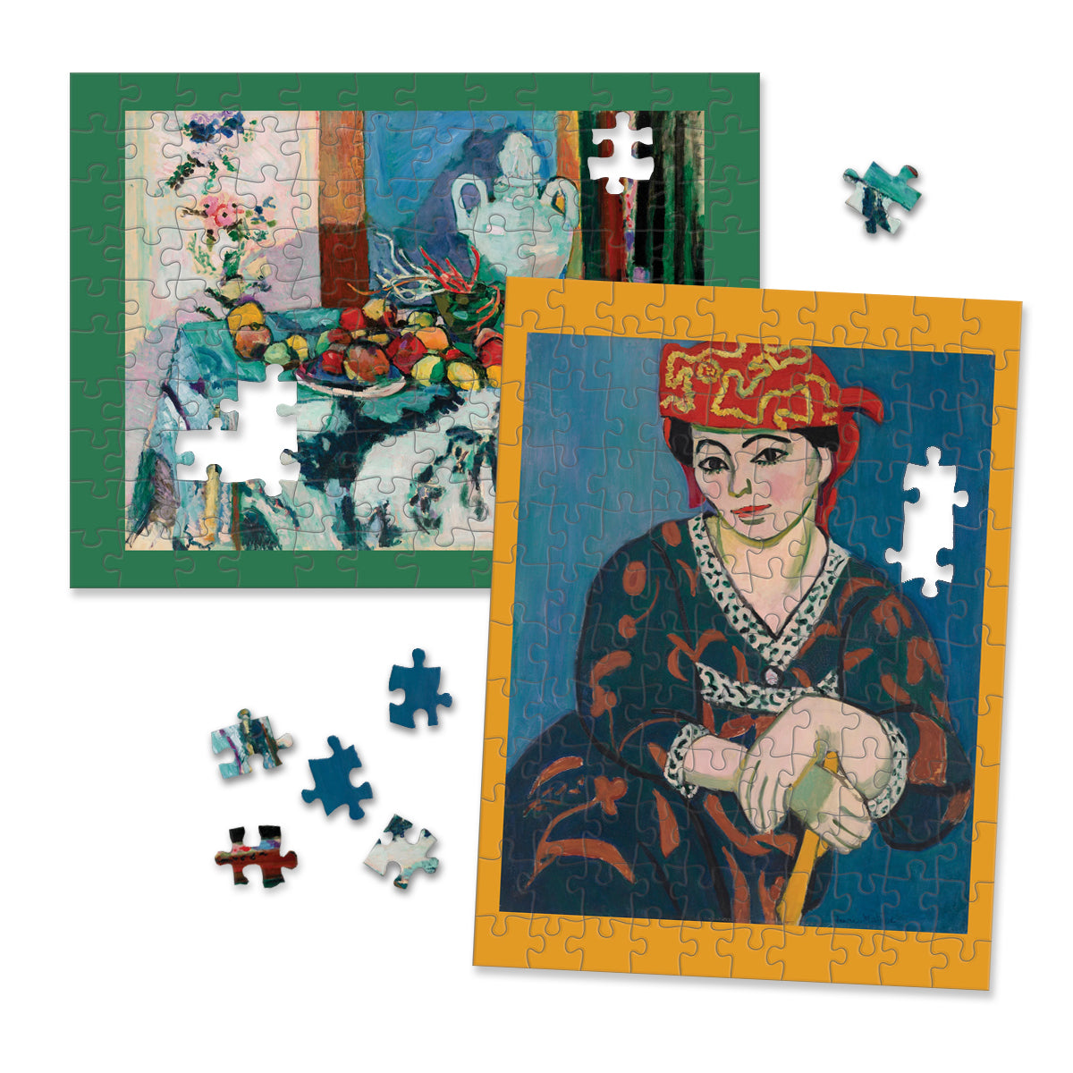 Double-sided Matisse puzzle, set of 2