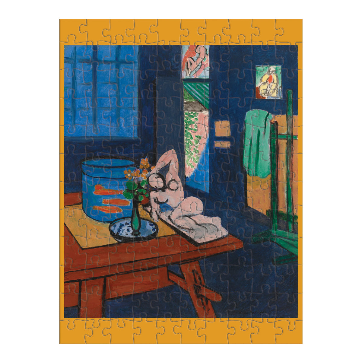 Double-sided Matisse puzzle, set of 2