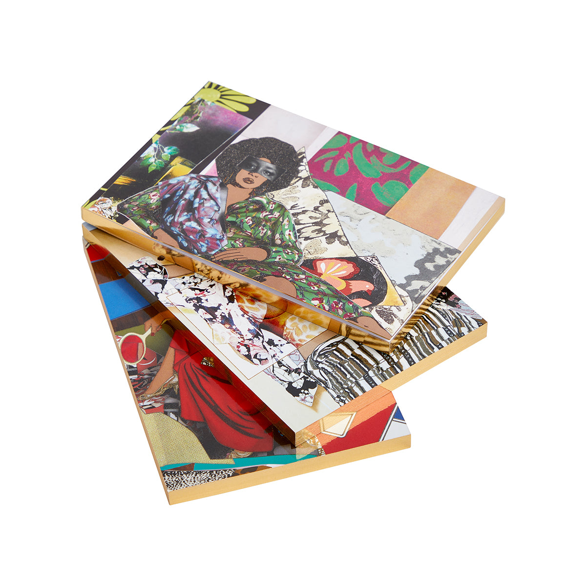 Mickalene Thomas notepads, boxed set of 3