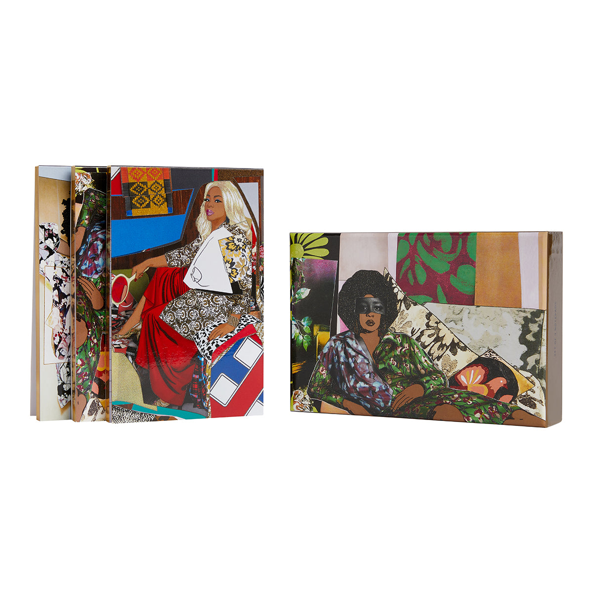 Mickalene Thomas notepads, boxed set of 3