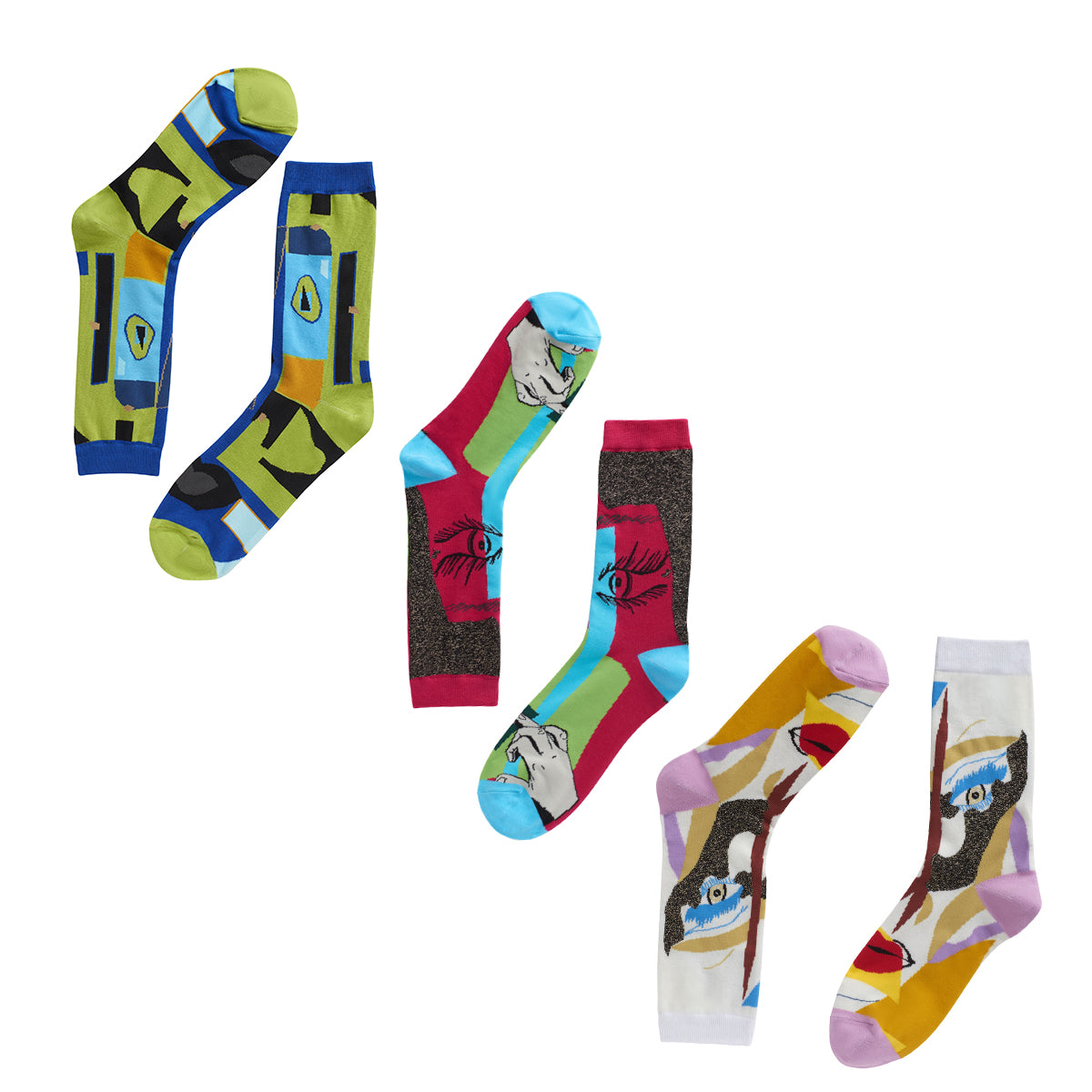 Studio Mickalene socks gift set