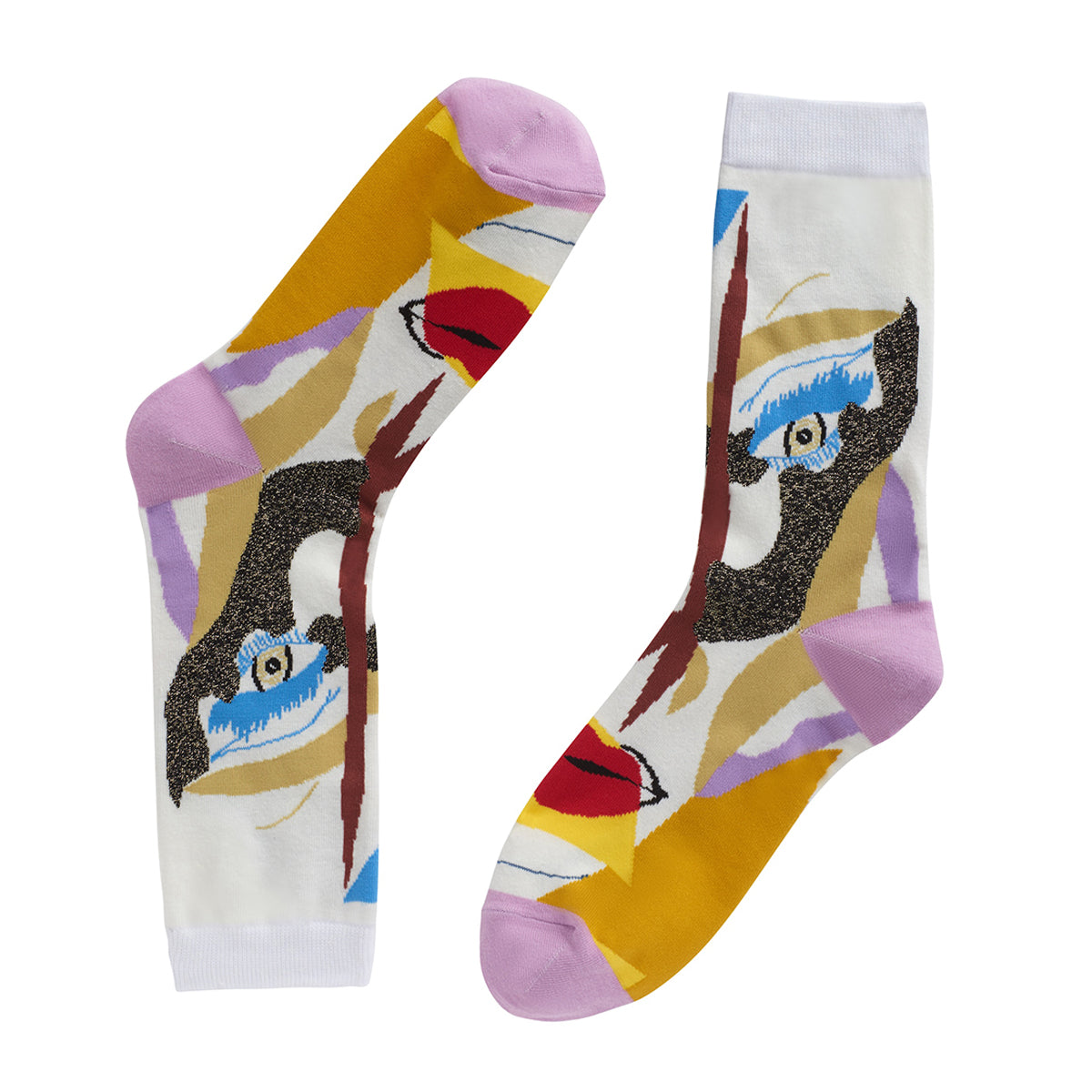 Studio Mickalene &quot;Tête de Femme&quot; series socks