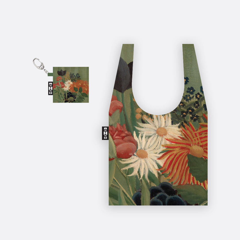 Rousseau bouquet mini shopper tote