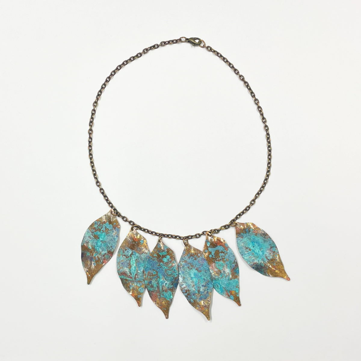 Autmn leaves necklace