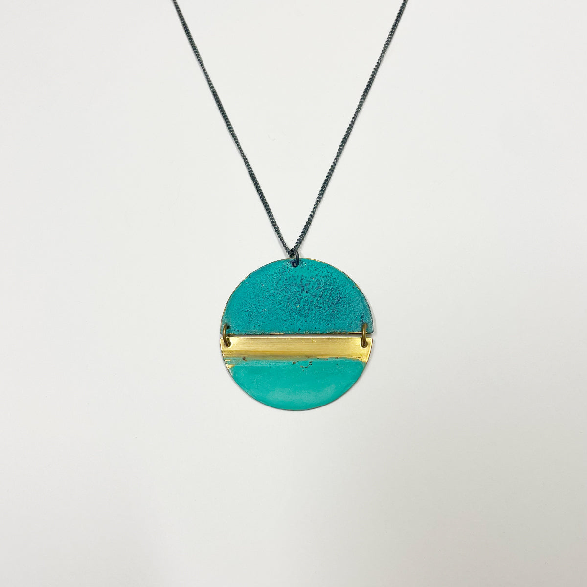 Sky and sea necklace