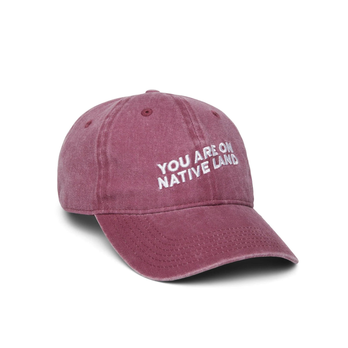"You are on Native Land" organic cap