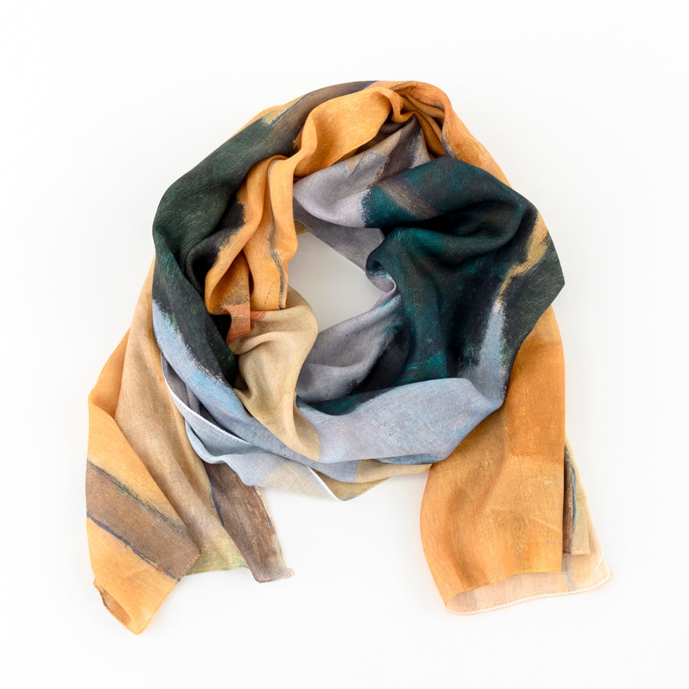 Modigliani &quot;Cypresses&quot; scarf