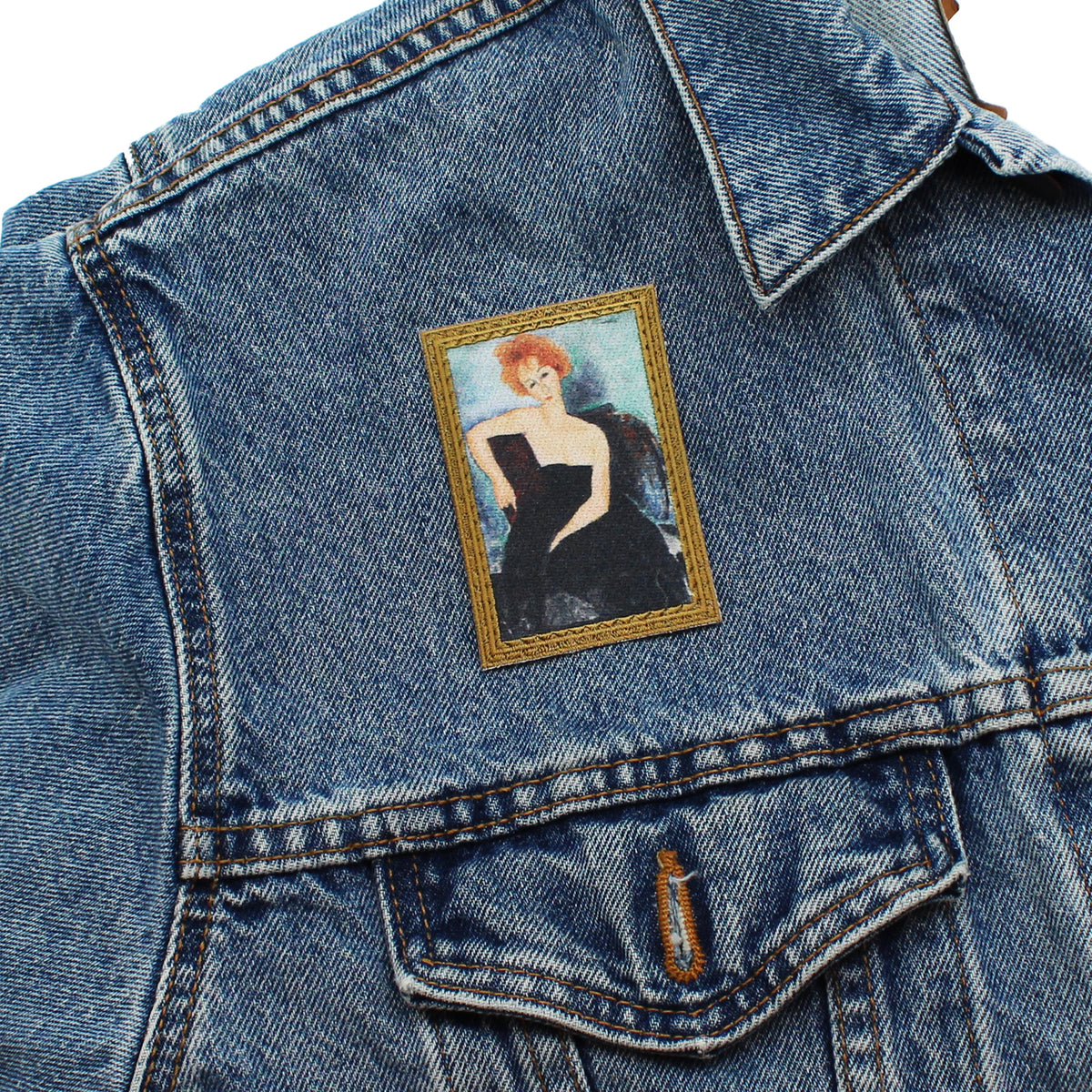 Modigliani &quot;Redheaded Girl&quot; artwork patch