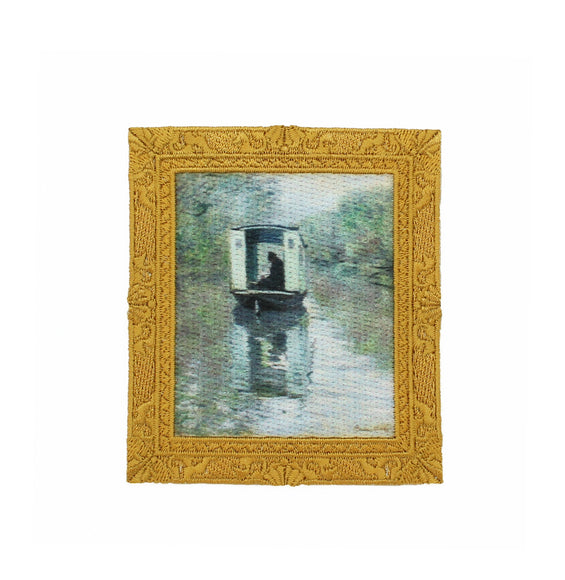 Monet "Studio Boat" artwork patch