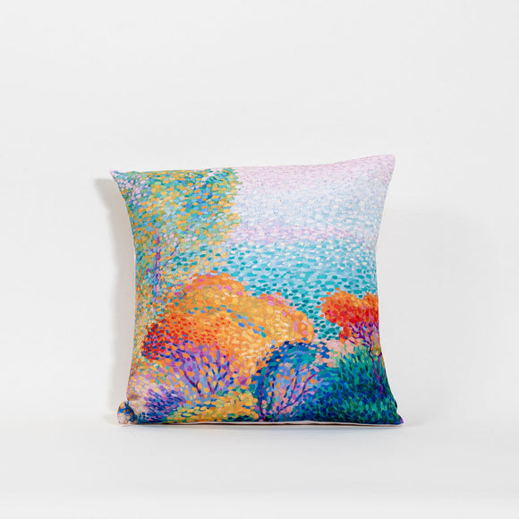 Henri Edmond Cross seascape pillow