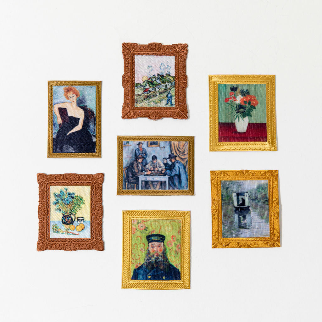 Cézanne &quot;Card Players&quot; artwork patch