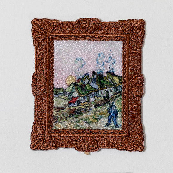 Van Gogh "Houses and Figure" artwork patch