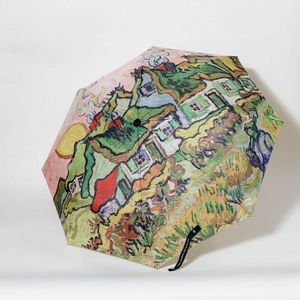 Vincent van Gogh &quot;Houses and Figure&quot; travel umbrella