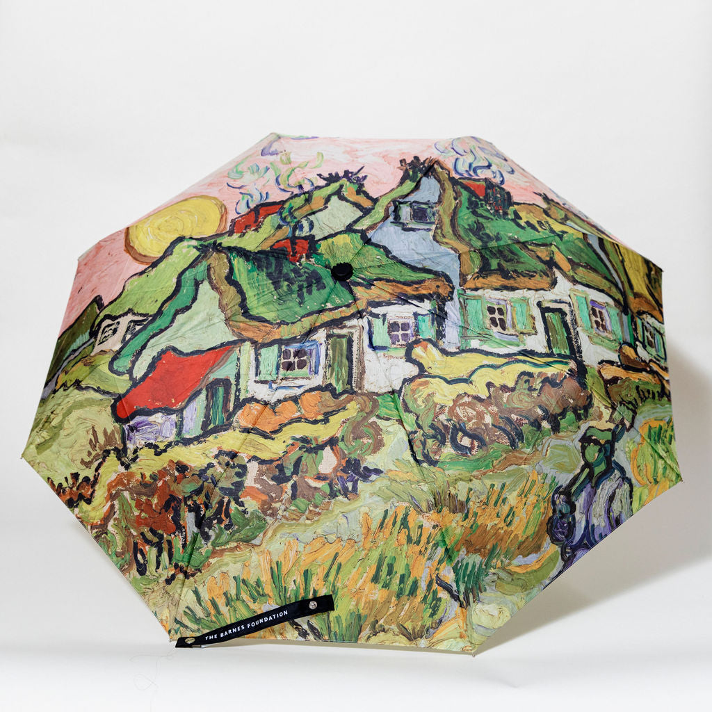 Vincent van Gogh &quot;Houses and Figure&quot; travel umbrella