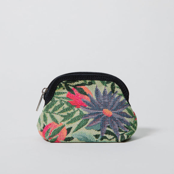 Dutch textile Rousseau zipper small pouch